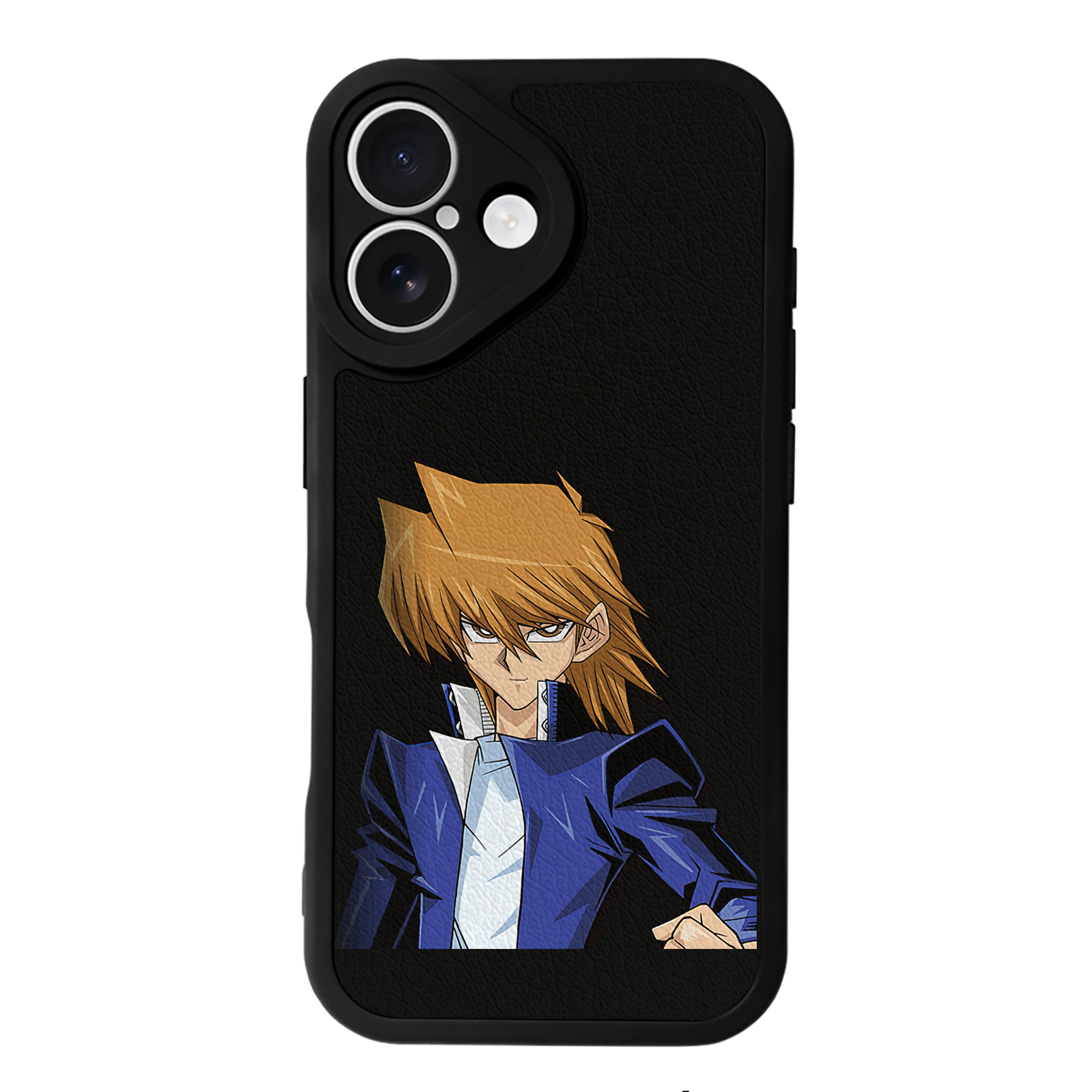 遊☆戯☆王 Yu-Gi-Oh! 【iPhone 16シリーズ対応】シリコンスマホケース（レザー調） 材質：シリコン